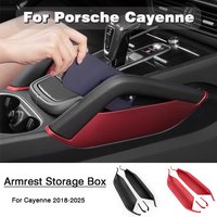 Organizer do konsoli środkowej Porsche Cayenne 2018 2019 2020 2021 2022 2023 2024, schowek na telefon, klucze, podłokietnik samochodowy
