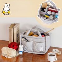 Kawaii Miffy Storage Bag A Cute Cartoon Rabbit Handbag for Storage Featuring Lightweight Multi-functional and Portable Features