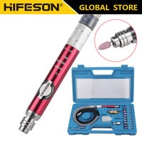 HIFESON stylo de ponçage pneumatique Kits de meuleuse d'air Mini outils de gravure de polissage moulin à Air marteau de traçage