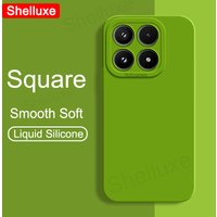 For Xiaomi17 Case Shelluxe Square Liquid Silicone Cover For Xiaomi 17 Pro Max 17Pro 17ProMax Silky Feel Shockproof Phone Cases