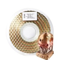 Rainbow Filament Color Change Silk PLA 1.75mm 200g 3D Printer Filament Shiny Smooth High Speed PLA Multi-Color Strong Toughness