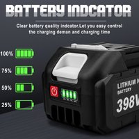Akumulator litowo-jonowy Gisam 4,5Ah 4,0Ah 2,0Ah, akumulator do narzędzi elektrycznych 198VF 398VF 928VF, akumulator Li-ion do Makita 18V, wtyczka akumulatora