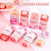 Sakura sandwich childrens cute high value less crumb primary school students can slice eraser kawai stationery lovely