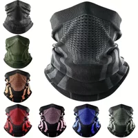AliExpress New Face Mask Large Handkerchief Face Mask Neck Warm Bicycle Scarf Hiking Face Mask Breathable Outdoor Windproof Face Mask Bib