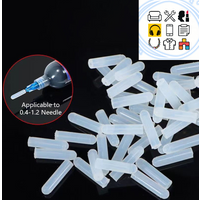 15pcs Special Silicone Plug Head Use Dispensing Syringe Needle Seal Prevent Glue