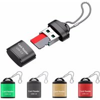 1/2pcs High Speed USB 2.0 Card Reader Mini SD TF Memory Card Adapter For Computer Laptop Notebook Car Music Play TF Card Reader