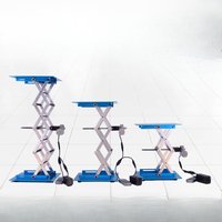 1pc Upgrade Small Electric Lift Table Laboratory Lift Table Electric Scissor Platform Electric Scissor Type