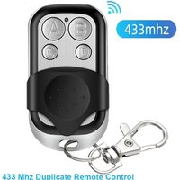 Metal Push Button Remote Control Transmitter ABCD / Lock Unlock 4Button 433MHz Universal 4 Buttons Key Garage Door Opener Remote