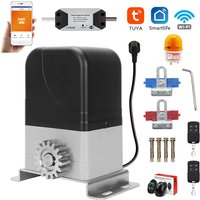 App Control Electric Pulling Operator Hanging Slide Gate Opener WiFi Automatic Sliding Gate Motor Door Closer Barn Door Hardware
