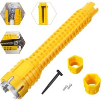 Sink Bathroom Wrench Plumbing Installation Tool Household Water Pipe Faucet Vegetable Basin Angle Valve Sink Maintenance and Dis