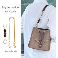 Bag Extension Chain For Coach Rowan21 Bag Decoration Chain Beaded Pendant Fashion Bag Chain Transformation Accessories
