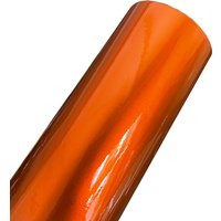 Premium Gloss Metal Candy Orange Vinyl Car Wrap Film Self Adhesive Decal with Air Release