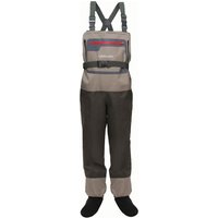 Menโs Breathable Fly Fishing Waders Stocking Foot Waterproof Lightweight Chest Wader