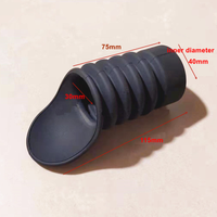 39-43mm Universal Rubber Eyepiece Cover Hood Tactical Eye Lens Guard Shield Eyecup for Night Vision Spotting Scope Riflescope