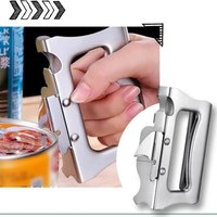 High Quality 2In1 Bottle Can Opener Steel Multifunctional Beer Can Openers Thickened Bucket Opener for Bar Kitchen Accessories
