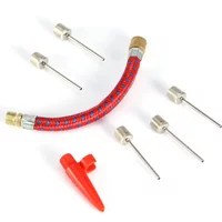 7pcs Inflating Needle Kit Hose Needles for Bike Tire Basketball Football Volleyball Pump Tools