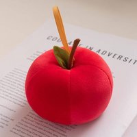 Newest Dopamine Apple Backpack Pendant Keychain Kawaii Plush Toy Figure Doll Cartoon Cute Gift Doll for Friends Suitable Doll