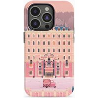 Luxury Clmj The Grand Budapest Hotel Phone Case for iPhone 17 16e 16 15 14 13 12 11 X XR XSMAX 7 8 Air Pro Max Plus Double-layer