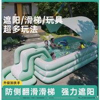 Inflatable pool, family pool thickened adult outdoor large