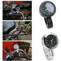 Universal Waterproof Motorcycle Handlebar Watch Bike Hand Grip Bar Mount Dial Clock For Scooter Bicycle Motor ATV
