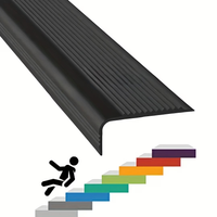 Self adhesive anti slip safety stair tread - widened indoor stair sticker, suitable for household use, textured anti slip design