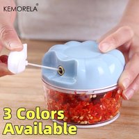 Mini Food Mixers Multi-function Garlic Grinding Chopper Food Vegetables Cutter Meat Grinders Home Kitchen Manual Garlic Press
