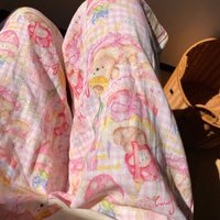 Japanese cute cartoon pajama pants female INS new girls loose casual home pants dormitory pink sweet pants