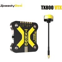 SpeedyBee TX800 VTX 5.8G 48CH PitMode 25mW/200mW/400mW/800mW Output Long Range Transmitter with 5.8 GHz Antenna For RC FPV Drone