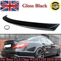 FOR MERCEDES CLS W218 C218 AMG STYLE REAR TRUNK BOOT SPOILER 11-18 GLOSS BLACK
