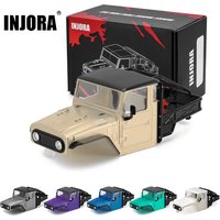 INJORA IR40 Hard Body Shell with Cage for 1/18 RC Crawler TRX4M Defender Bronco