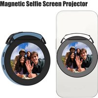 With Remote Control Magnetic Phone Selfie Monitor Screen for Smartphone Rear Camera Selfie Vlog Live Stream for iPhone Android
