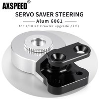 AXSPEED 6061 Aluminum Alloy Servo Saver Steering 25T for Gorgon 1/10 RC Car Monster Truck Upgrade Parts