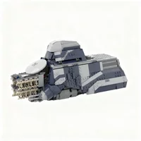 1002PCS MOC Space Battle MTT Model Fighter DIY Creative Ideas Display Assembly Building Blocks Gift Birthday Custom Gifts Decor