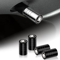 4pcs Car Wheel Tire Valve Stem Caps Dust Covers Auto Accessories For Skoda S Yeti Fabia Octavia 3 2 a5 Kodiaq Karoq Rapid Superb
