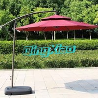 Cantilever Banana Patio Umbrella For Outdoor Garden Park Cafe Commercial Leisure Beach Camping Balcony Terrace Open Air Shade
