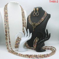 Fashion African Jewelry Set Nigerian Wedding Coral Jewelry Set