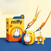 Miffy Kawaii Anime Camera Shape Fan Gift Suit Niche Portable Halter Neck Creativity Gift Box Cute Exquisite Fashion Birthday