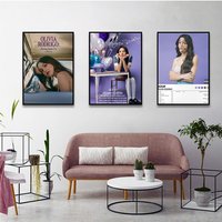 Singer-O-Olivia R-Rodrigos Classic Vintage Posters HD Quality Wall Art Retro Posters For Home Kawaii Room Decor