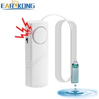 Water Leak Sensor Sound Alarm System Smart Home Automation Water Overflow Level Detector Residential Security Protection