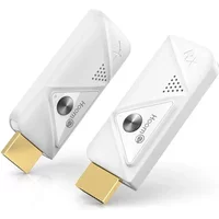Wireless HDMI Transmitter and Receiver 30 Meter Plug&play Suitable for Conference/live Streaming/home Gathering Viewing
