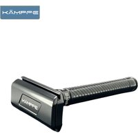 KAMPFE Vintage CNC Manual Safety Razor Smooth Shave Double Edge Razor for Sensitive Skin Father's Day Gift