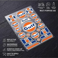 AliExpress bilibili G-UL-F Universal Multi-Purpose Reflective Waterproof Stickers Scratch Conceal For Auto Bike Helmet Mug Fridge Decoration