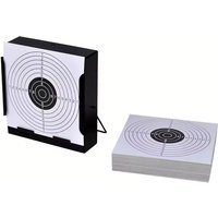 S-50pcs 5.5in White Shooting Practice Paper Target Air Shot Paper Targets for BB Catcher Target Holder Pellet TrapV