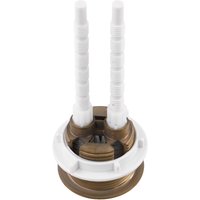 1pcs 38mm Brushed Brass Gold Toilet Flush Cistern Button Close Coupled Toilet Push Button Flush Valve Dual Flush Button Bathroom