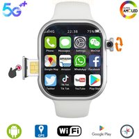 5G Smart Watch S10 Series Android 800W Camera 4G/5G LTE Sim Card GPS WIFI 2.26 inch 490*580 Amoled 128GB Storage Game Smartwatch