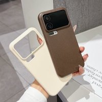 Leather Texture Case For Xiaomi 17 Pro Max Mi 17 POCO F8 Ultra F7 X7 X6 Simple Leisure Shockproof Anti-Slip Candy Soft Cover