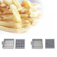 Stainless Steel Manual Potato Cutter Blade 36/64 Hole Rust-proof French Fries Slicer Blade Square Durable