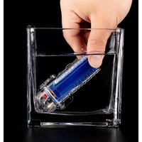 C 1pc Multi Functional Waterproof Transparent Lighter Case Cover Holder Waterproof Lighter Case EDC Cigarette Case Holder Sleeve