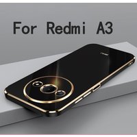 For Redmi A3 Case Soft TPU Case Anti-Fingerprint Camera Protection Cover For Xiaomi Redmi A3