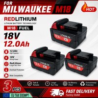 Hochleistungs-Lithium-Akku 9,0Ah 12,0Ah 18650 für Milwaukee M18 18V, Ersatz-Werkzeugakku kompatibel mit 48‑11‑1860 48‑11‑1850 48‑11‑1840, EU-Lagerbestand Polen.